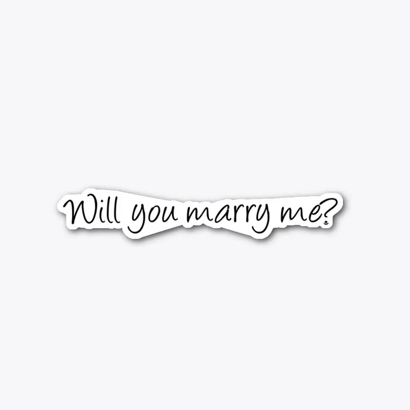 Will You Marry Me? Exclusive